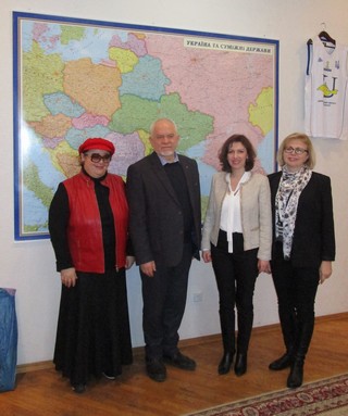 Встреча с Еленой Римон в ИКЦ Киева