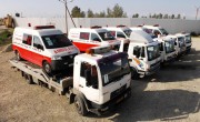 Кроме товаров жизненной необходимости в Газу были доставлены 10 карет "скорой помощи"