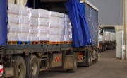 1 119 тонн гуманитарного груза были переданы 5 января палестинским жителям; кроме продуктов и товаров жизненной необходимости в Газу вошли грузовики с 215 000 литров горючего и 45 тонн бытового газа