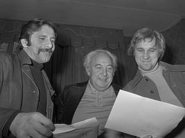 Хаим Тополь (слева). Фото: Википедия