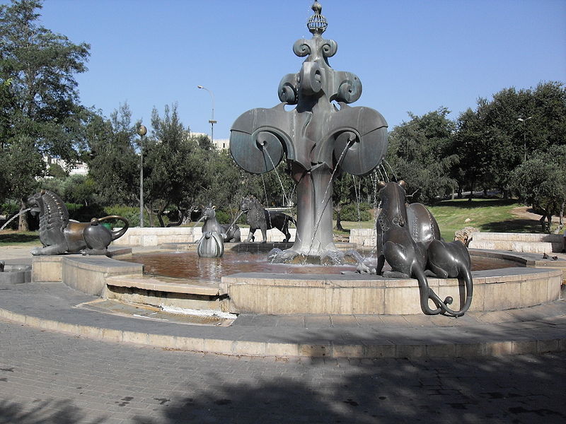 800px-West_Jerusalem_Lions_Fountain