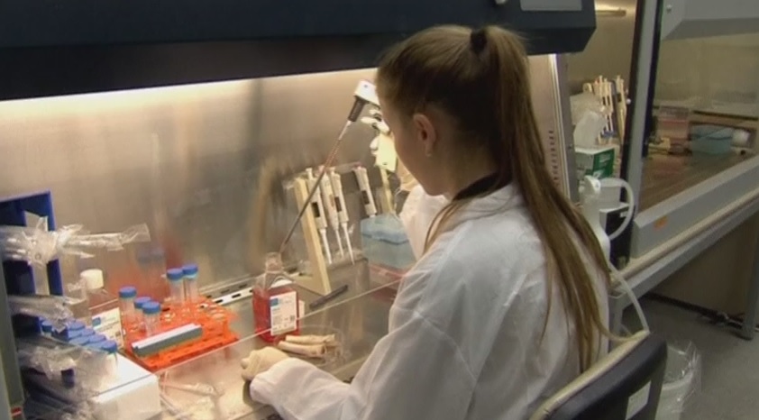 В лаборатории израильской компании Bonus Biogroup выращивают искусственную костную ткань