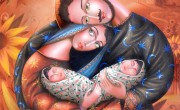 Zurab Martiashvili_Family_oil on canvas_100x80 cm_