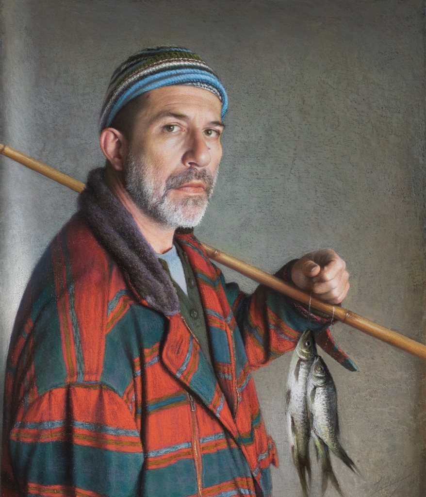 David Nipo - Self Portrait as Fisherman, 2015